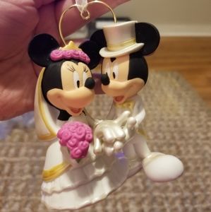 Disney hallmark christmas ornament wedding